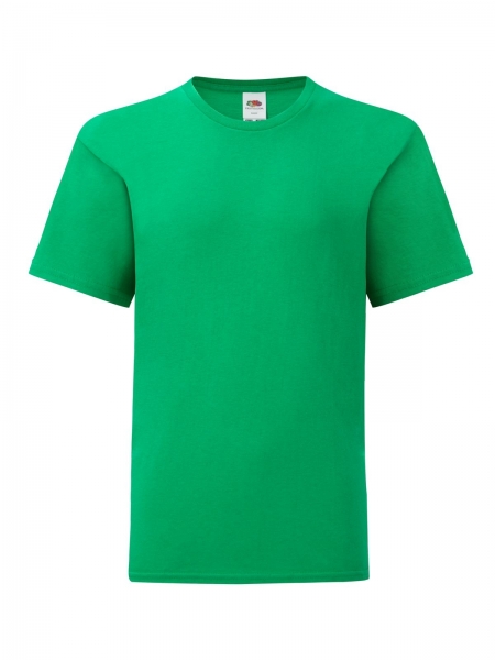 t-shirt-bambino-iconic-colorata-fruit-of-the-loom-kelly green.jpg